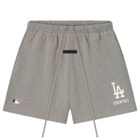 Los Angeles Dodgers Fear of God x MLB Warm Heather Gray Classic Fit Sweatshorts