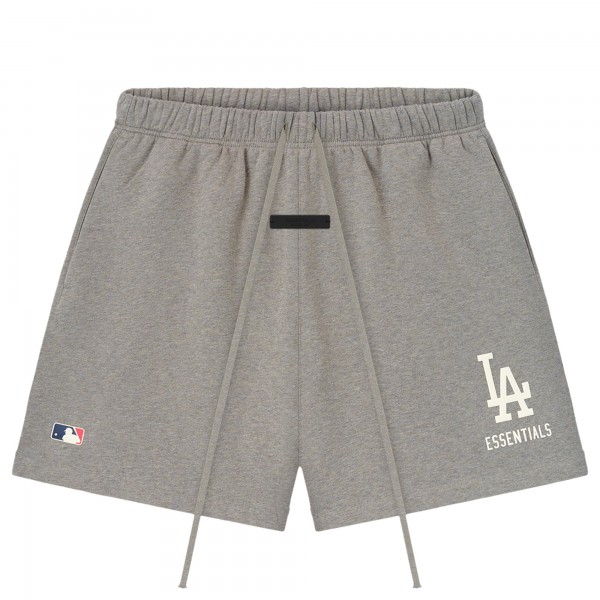 Los Angeles Dodgers Fear of God x MLB Warm Heather Gray Classic Fit Sweatshorts