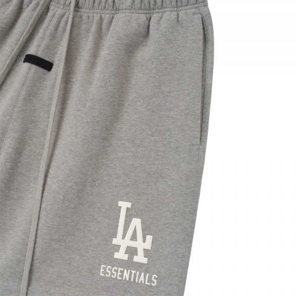 Los Angeles Dodgers Fear of God x MLB Warm Heather Gray Classic Fit Sweatshorts