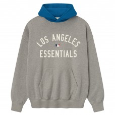 Los Angeles Dodgers Fear of God x MLB Warm Heather Gray/Royal Sport Fit Hoodie