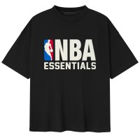 Футболка Unisex Fear of God x NBA Heather Black 90s