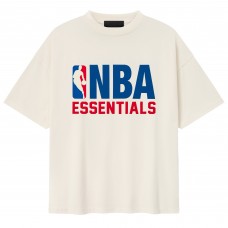 Футболка Unisex Fear of God x NBA Cream 90s