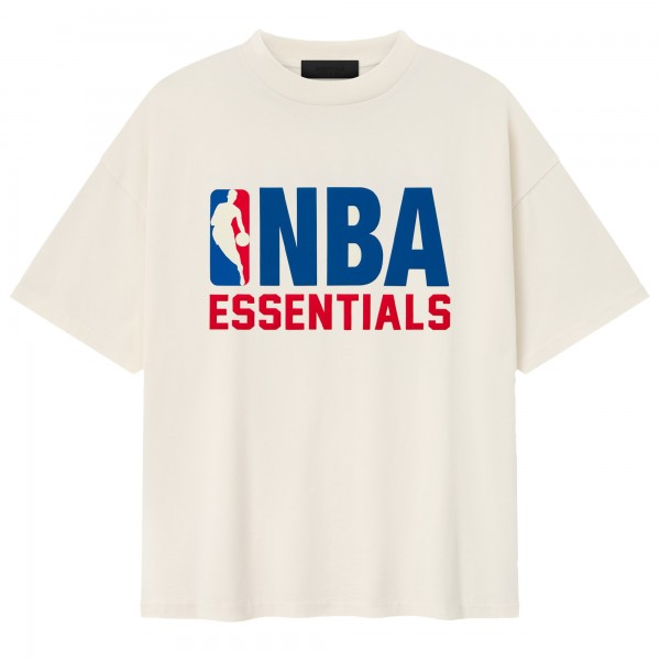 Футболка Unisex Fear of God x NBA Cream 90s