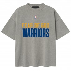 Unisex Golden State Warriors Fear of God x NBA Heather Gray 90s T-Shirt
