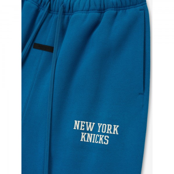 Unisex New York Knicks Fear of God x NBA Blue Lounge Sweatpants