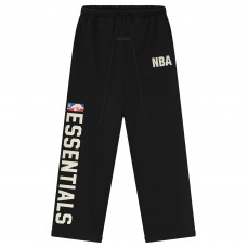Unisex Fear of God x NBA Black Lounge Sweatpants