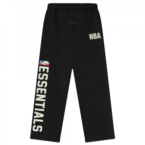 Unisex Fear of God x NBA Black Lounge Sweatpants