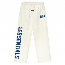 Unisex Fear of God x NBA Cream Lounge Sweatpants