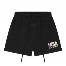 Unisex Fear of God x NBA Heather Black Classic Sweatshorts