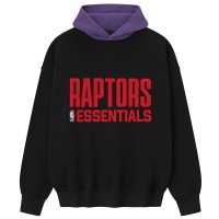 Unisex Toronto Raptors Fear of God x NBA Black/Purple Sport Hoodie
