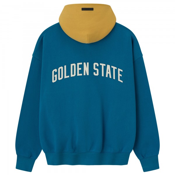 Unisex Golden State Warriors Fear of God x NBA Royal/Gold Sport Hoodie