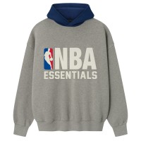 Толстовка Unisex Fear of God x NBA Heather Gray/Royal Sport