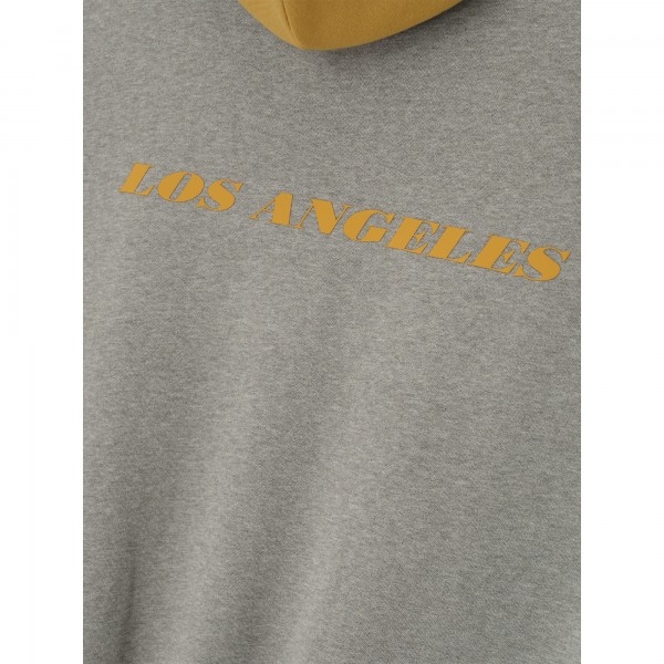 Толстовка Unisex Los Angeles Lakers Fear of God x NBA Heather Gray/Gold Sport