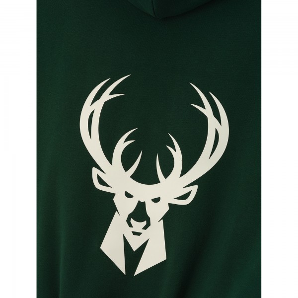 Unisex Milwaukee Bucks Fear of God x NBA Hunter Green Sport Hoodie