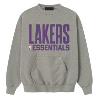 Кофта Unisex Los Angeles Lakers Fear of God x NBA Heather Gray Sport