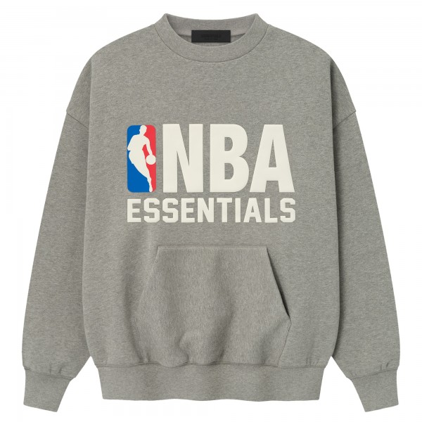 Кофта Unisex Fear of God x NBA Heather Gray Sport
