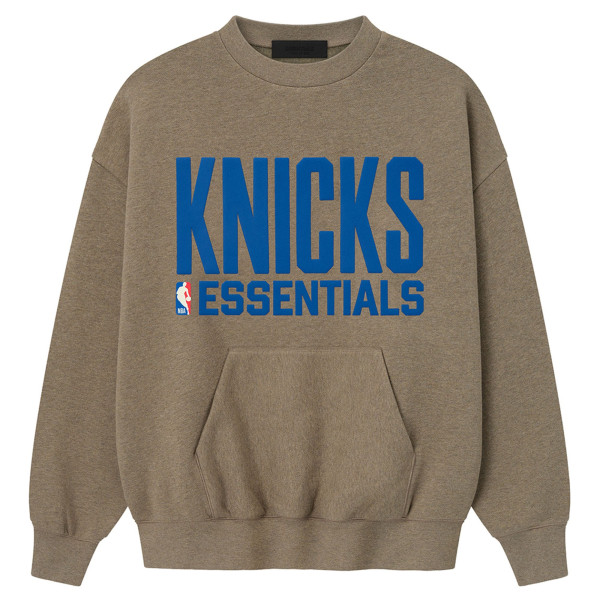 Свитшот Unisex New York Knicks Fear of God x NBA Walnut Sport