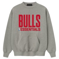 Кофта Unisex Chicago Bulls Fear of God x NBA Heather Gray Sport