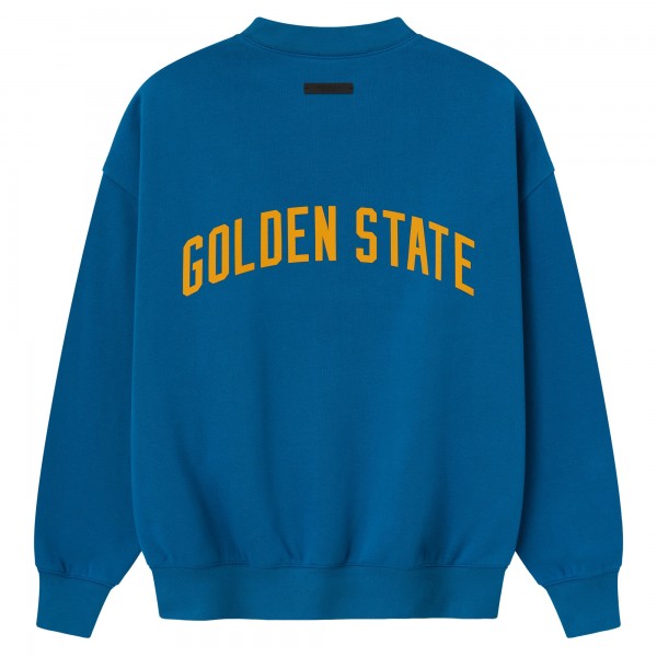 Unisex Golden State Warriors Fear of God x NBA Royal Sport Sweatshirt