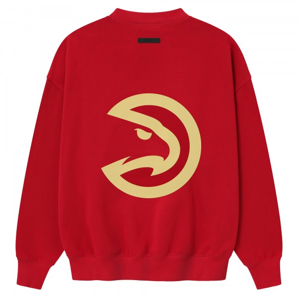 Кофта Unisex Atlanta Hawks Fear of God x NBA Red Sport