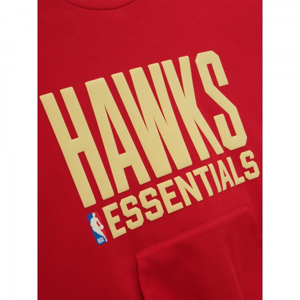 Кофта Unisex Atlanta Hawks Fear of God x NBA Red Sport