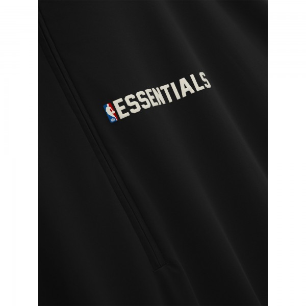 Куртка на короткой молнии Unisex Fear of God x NBA Black Track