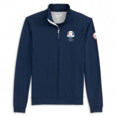 New York Yankees johnnie-O Navy 2025 Ryder Cup Motion Performance Quarter-Zip Pullover