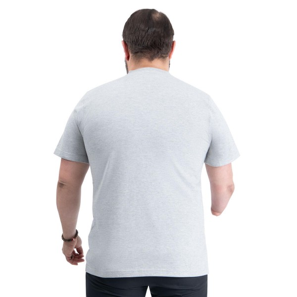 Футболка Atlanta Hawks G-III Sports by Carl Banks Gray Adaptive Classic Team Spirit