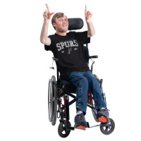 Футболка San Antonio Spurs G-III Sports by Carl Banks Black Adaptive Classic Team Spirit Short Sleeve