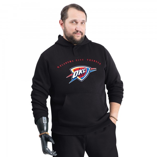 Толстовка Oklahoma City Thunder G-III Sports by Carl Banks Black Adaptive Team Arc Fleece