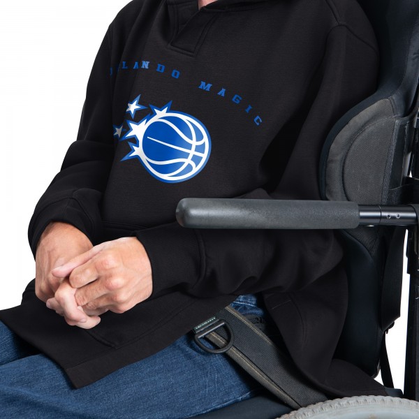 Толстовка Orlando Magic G-III Sports by Carl Banks Black Adaptive Team Arc Fleece