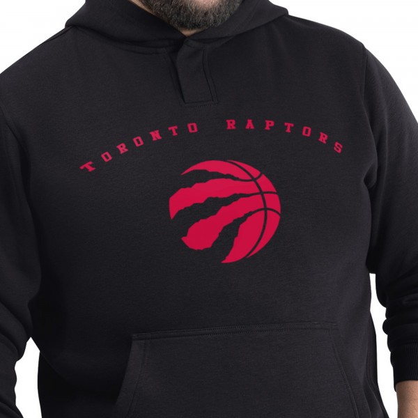 Toronto Raptors G-III Sports by Carl Banks Black Adaptive Team Arc Fleece Hoodie
