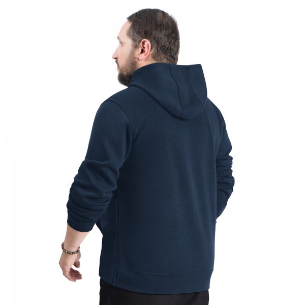 Толстовка Denver Nuggets G-III Sports by Carl Banks Navy Adaptive Team Arc Fleece