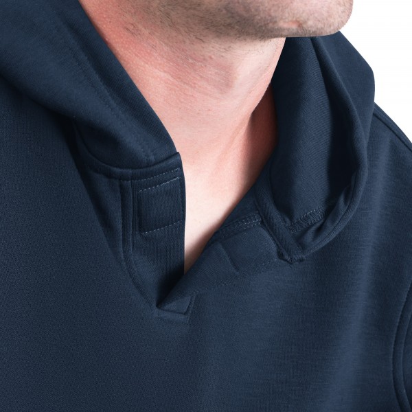 Толстовка Denver Nuggets G-III Sports by Carl Banks Navy Adaptive Team Arc Fleece