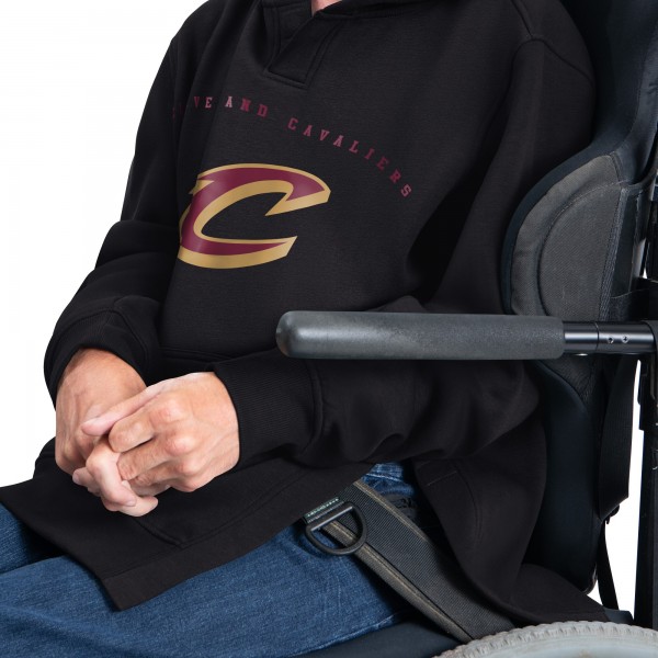 Cleveland Cavaliers G-III Sports by Carl Banks Black Adaptive Team Arc Fleece Hoodie