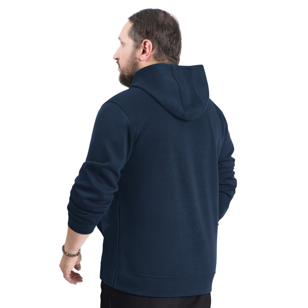 Indiana Pacers G-III Sports by Carl Banks Navy Adaptive Team Arc Fleece Hoodie