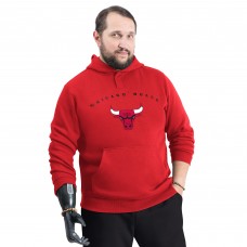 Толстовка Chicago Bulls G-III Sports by Carl Banks Red Adaptive Team Arc Fleece