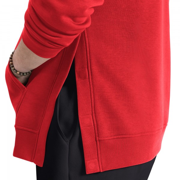 Толстовка Atlanta Hawks G-III Sports by Carl Banks Red Adaptive Team Arc Fleece