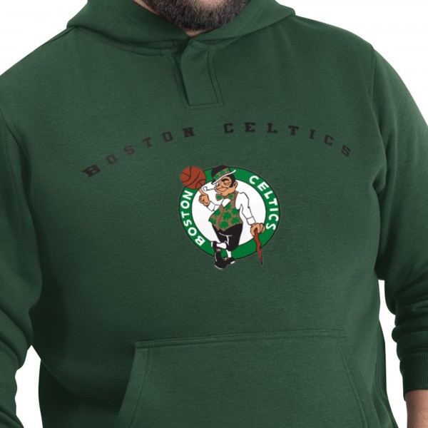 Boston Celtics G-III Sports by Carl Banks Green Adaptive Team Arc Fleece Hoodie