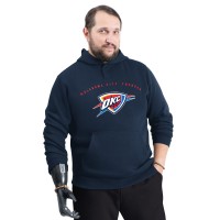Толстовка Oklahoma City Thunder G-III Sports by Carl Banks Navy Adaptive Team Arc Fleece