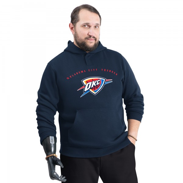 Толстовка Oklahoma City Thunder G-III Sports by Carl Banks Navy Adaptive Team Arc Fleece