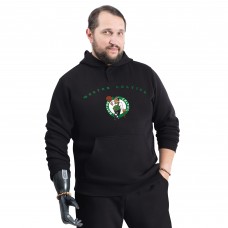 Boston Celtics G-III Sports by Carl Banks Black Adaptive Team Arc Fleece Hoodie