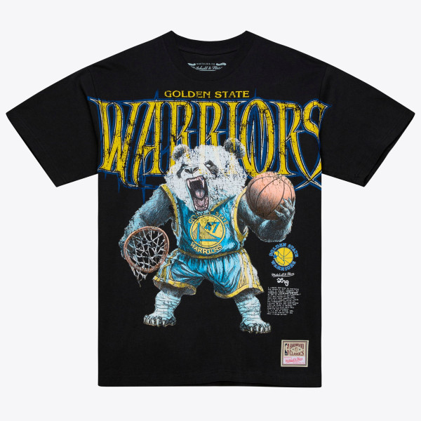 Футболка Golden State Warriors Mitchell & Ness x LRG Black Wild Art