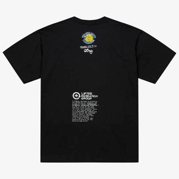 Футболка Golden State Warriors Mitchell & Ness x LRG Black Wild Art