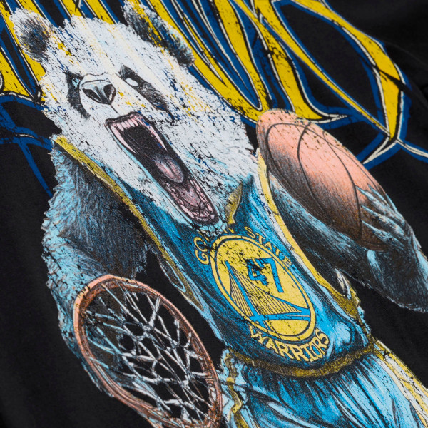 Футболка Golden State Warriors Mitchell & Ness x LRG Black Wild Art