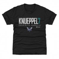 Подростковая Charlotte Hornets Kon Knueppel 500 Level Black Elite T-Shirt