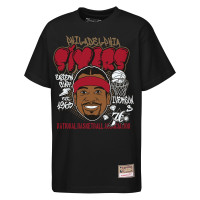 Подростковая Philadelphia 76ers Allen Iverson Mitchell & Ness Black Headshot T-Shirt