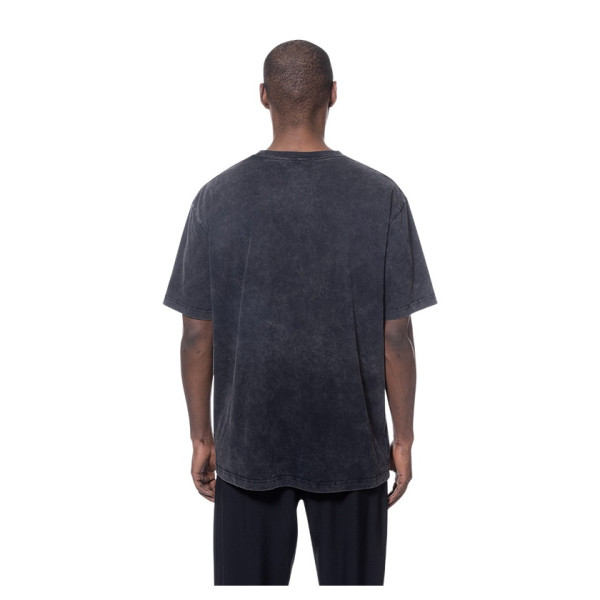 Футболка New York Knicks New Era Black Lifestyle Capsule Lightning Round Mineral Wash