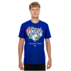 Футболка New York Knicks New Era Blue Lifestyle Capsule Floral Fruit