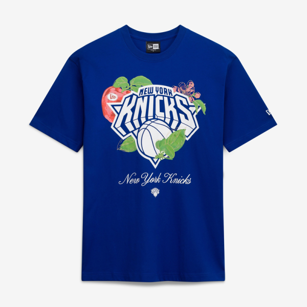 Футболка New York Knicks New Era Blue Lifestyle Capsule Floral Fruit